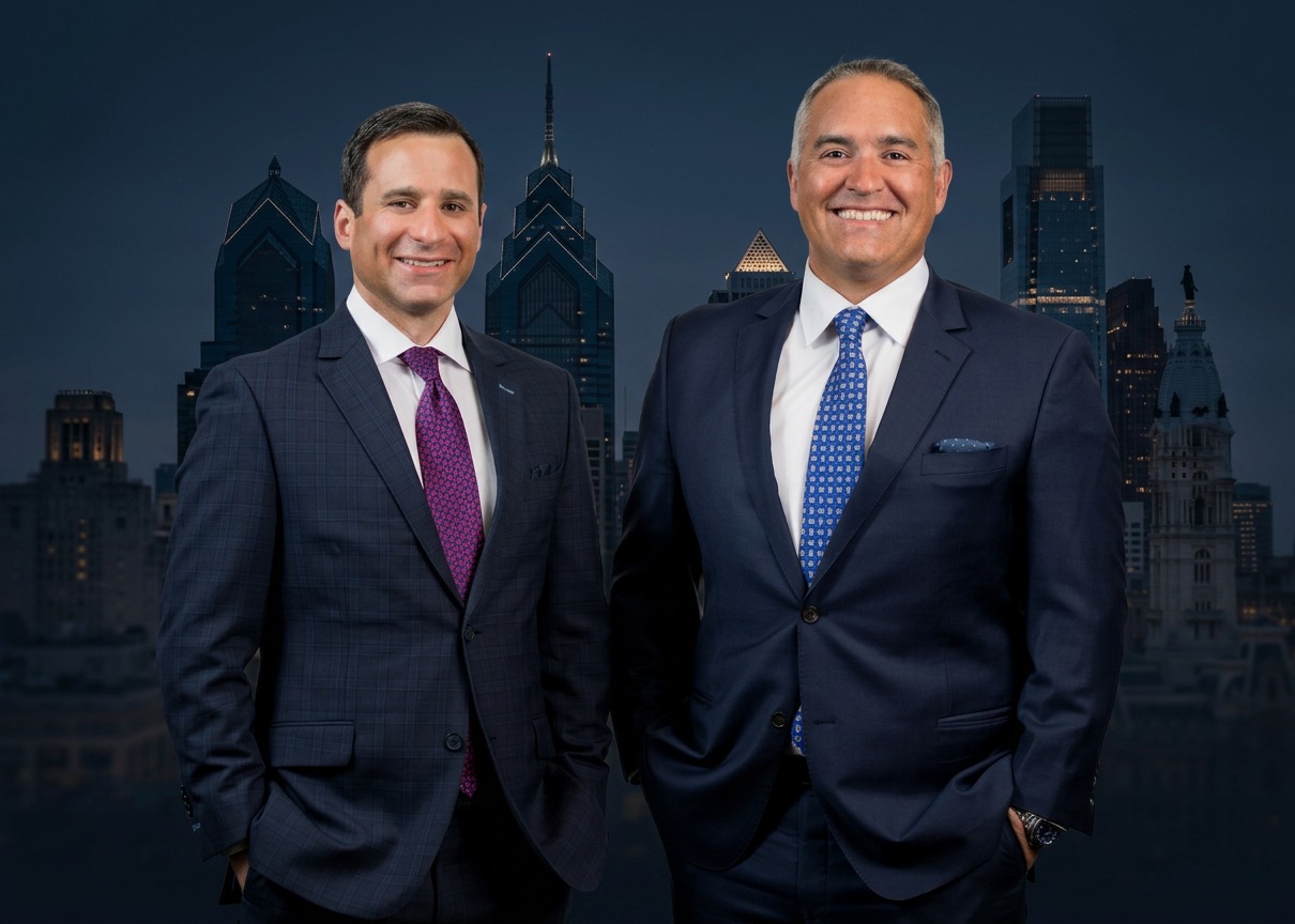 Charles Gilman and H. Briggs Bedigian — founding partners of Gilman & Bedigian